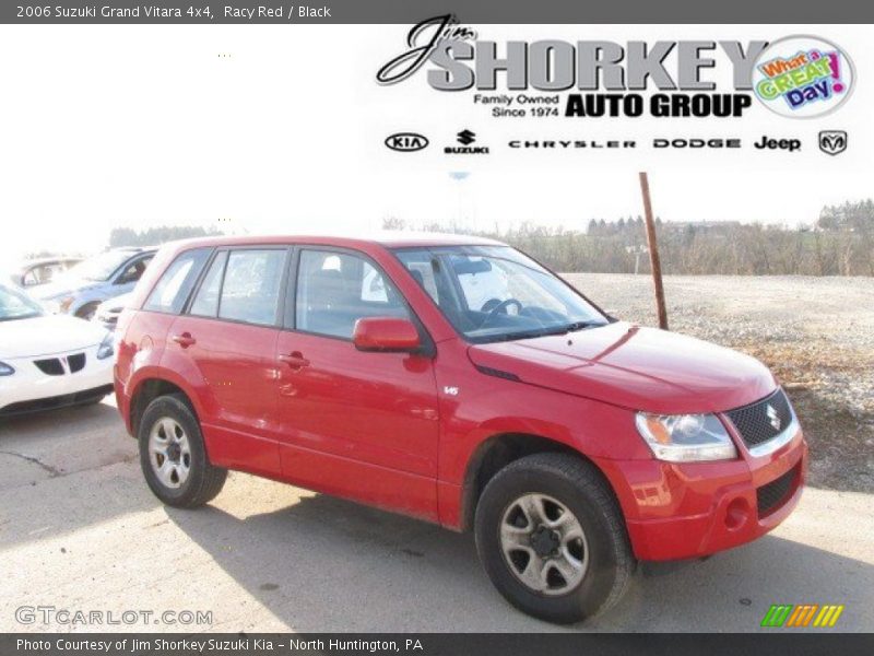 Racy Red / Black 2006 Suzuki Grand Vitara 4x4