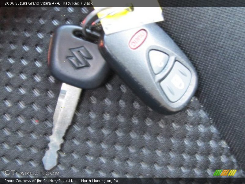 Racy Red / Black 2006 Suzuki Grand Vitara 4x4