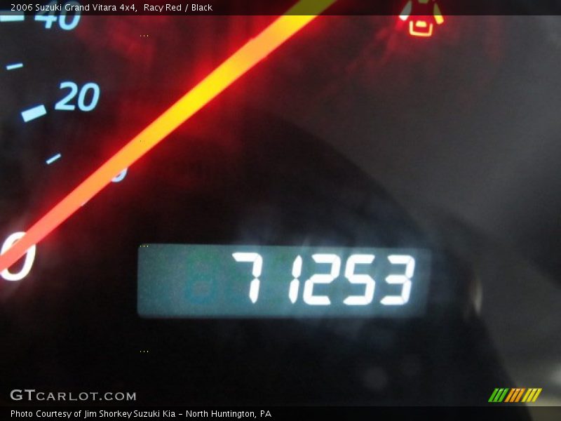 Racy Red / Black 2006 Suzuki Grand Vitara 4x4