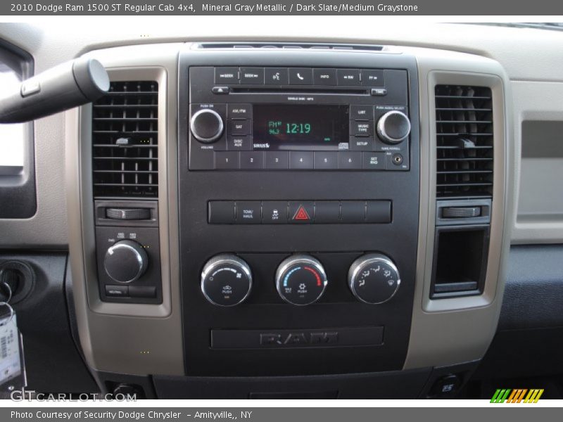 Mineral Gray Metallic / Dark Slate/Medium Graystone 2010 Dodge Ram 1500 ST Regular Cab 4x4