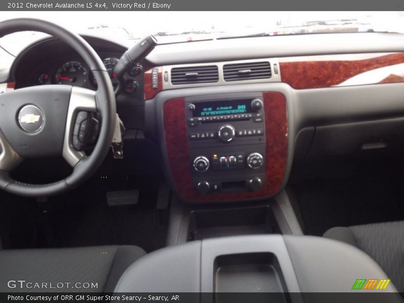 Victory Red / Ebony 2012 Chevrolet Avalanche LS 4x4