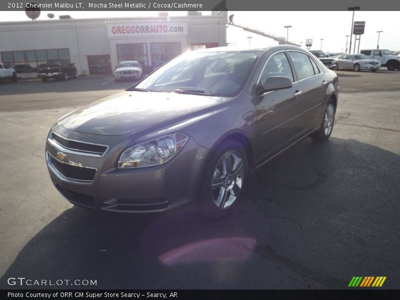 Mocha Steel Metallic / Cocoa/Cashmere 2012 Chevrolet Malibu LT