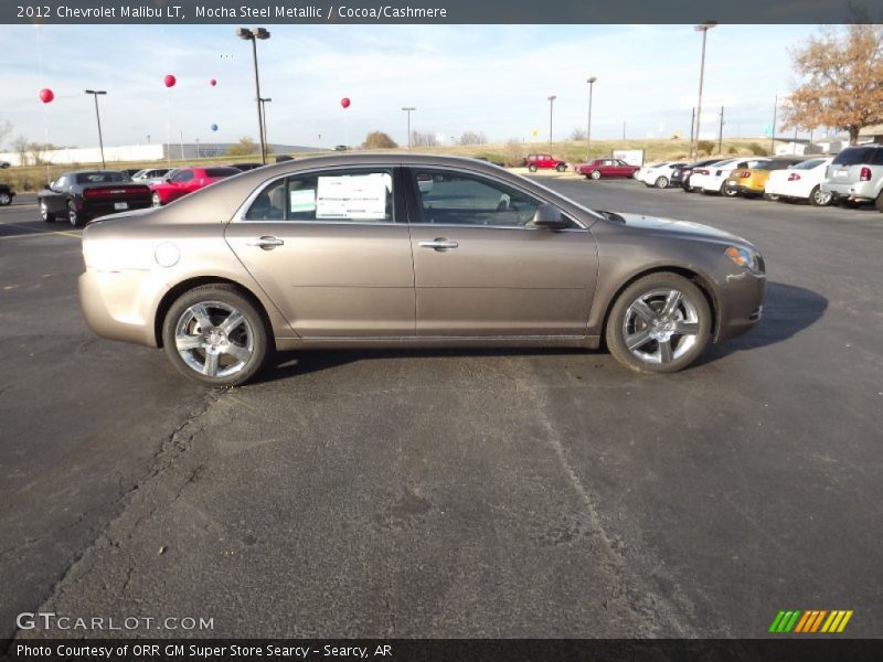 Mocha Steel Metallic / Cocoa/Cashmere 2012 Chevrolet Malibu LT