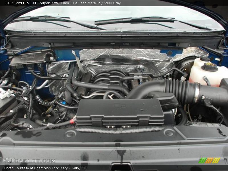  2012 F150 XLT SuperCrew Engine - 5.0 Liter Flex-Fuel DOHC 32-Valve Ti-VCT V8