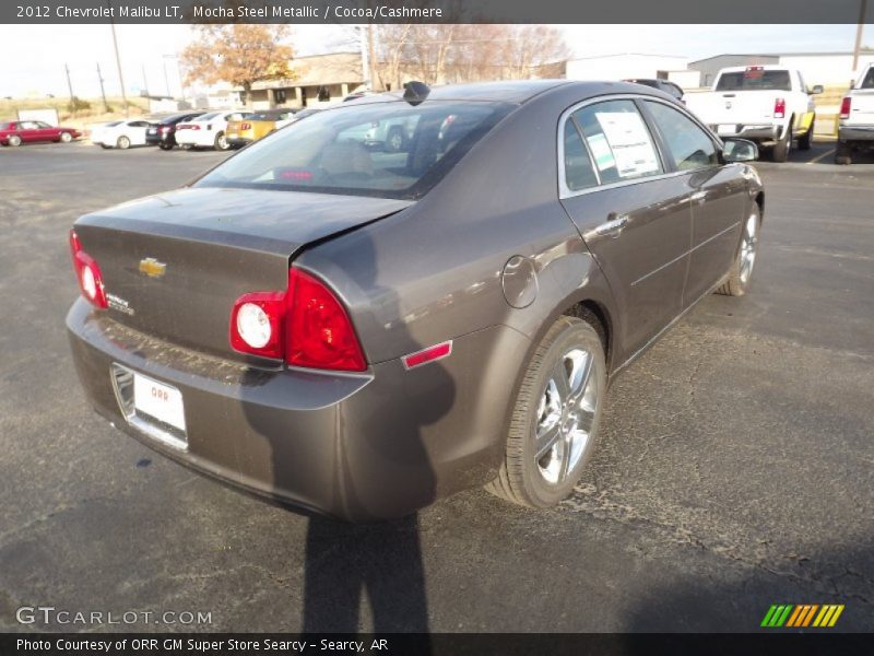 Mocha Steel Metallic / Cocoa/Cashmere 2012 Chevrolet Malibu LT