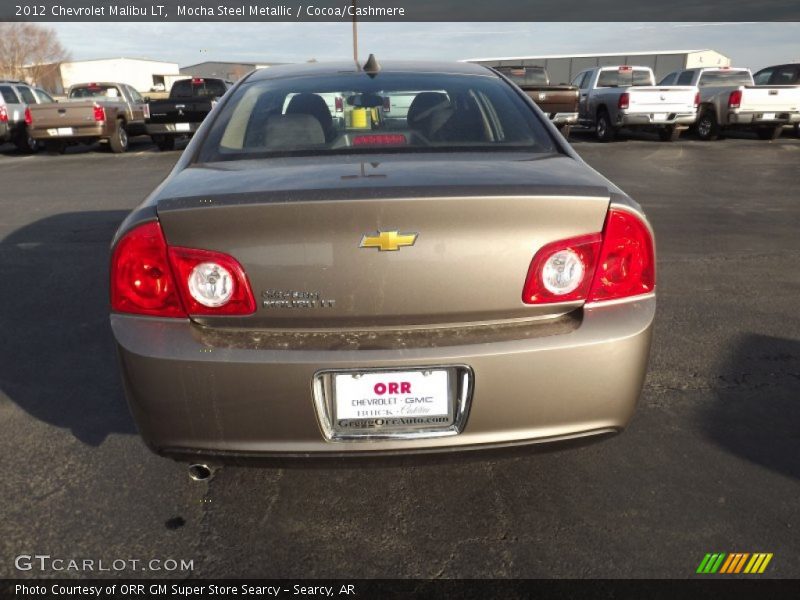 Mocha Steel Metallic / Cocoa/Cashmere 2012 Chevrolet Malibu LT