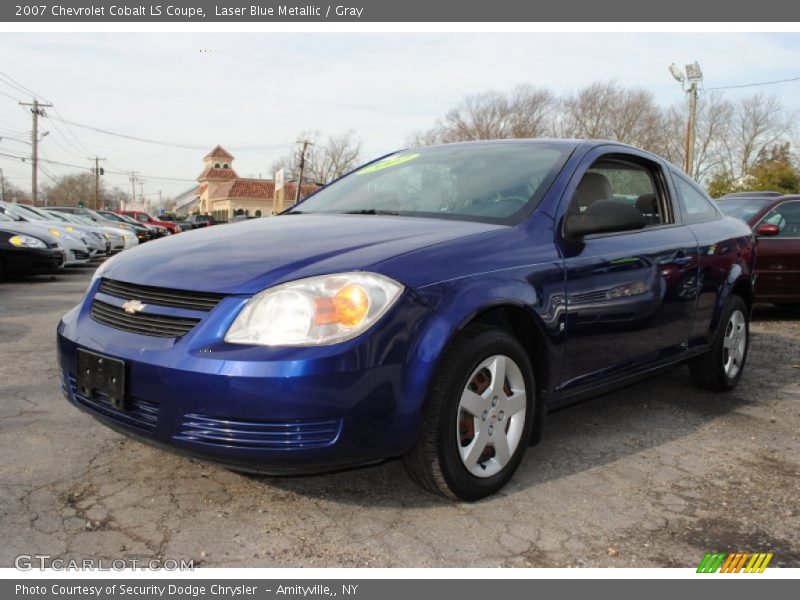 Laser Blue Metallic / Gray 2007 Chevrolet Cobalt LS Coupe