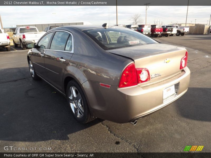 Mocha Steel Metallic / Cocoa/Cashmere 2012 Chevrolet Malibu LT
