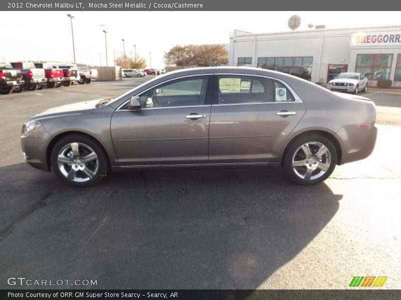 Mocha Steel Metallic / Cocoa/Cashmere 2012 Chevrolet Malibu LT