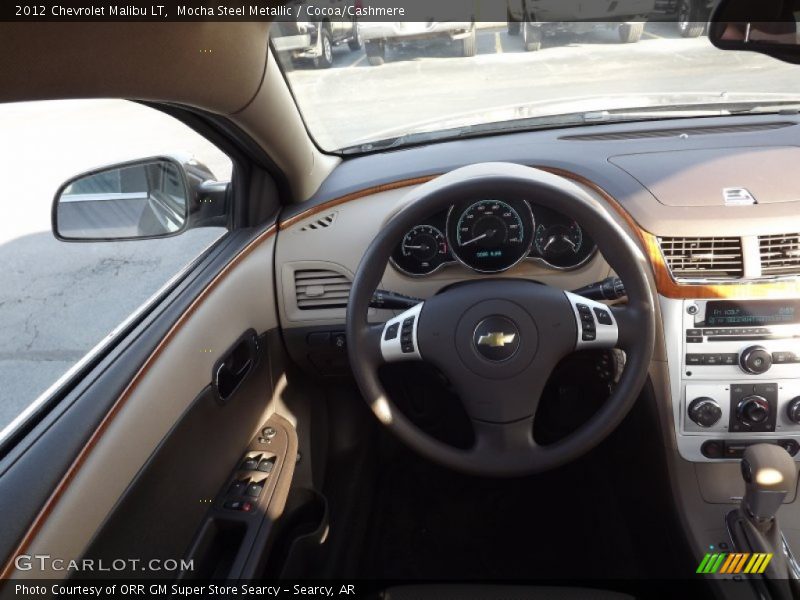 Mocha Steel Metallic / Cocoa/Cashmere 2012 Chevrolet Malibu LT
