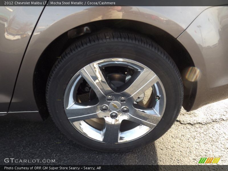 Mocha Steel Metallic / Cocoa/Cashmere 2012 Chevrolet Malibu LT
