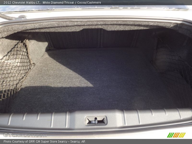 White Diamond Tricoat / Cocoa/Cashmere 2012 Chevrolet Malibu LT
