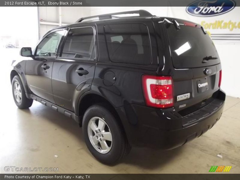 Ebony Black / Stone 2012 Ford Escape XLT