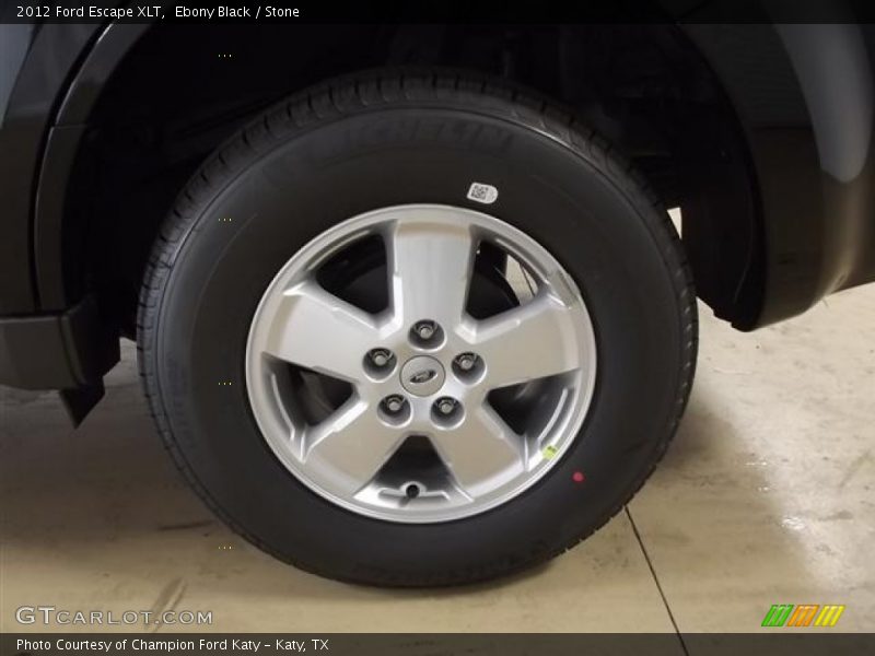Ebony Black / Stone 2012 Ford Escape XLT