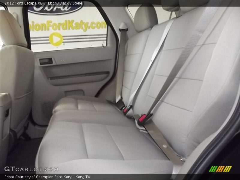 Ebony Black / Stone 2012 Ford Escape XLT