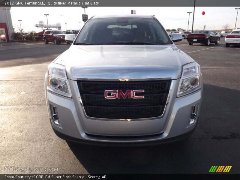 Quicksilver Metallic / Jet Black 2012 GMC Terrain SLE