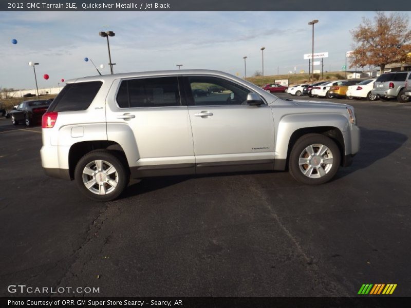 Quicksilver Metallic / Jet Black 2012 GMC Terrain SLE