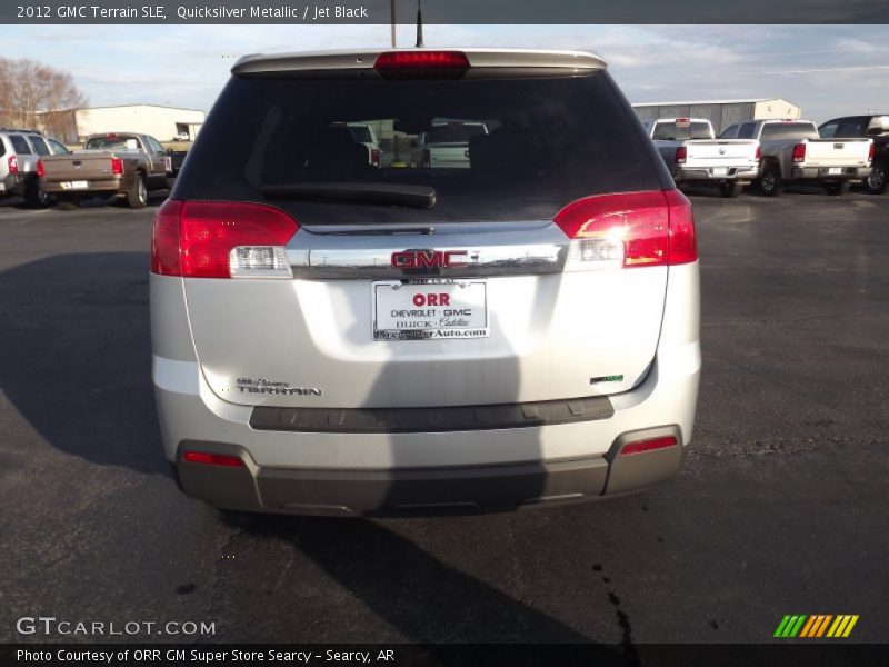Quicksilver Metallic / Jet Black 2012 GMC Terrain SLE