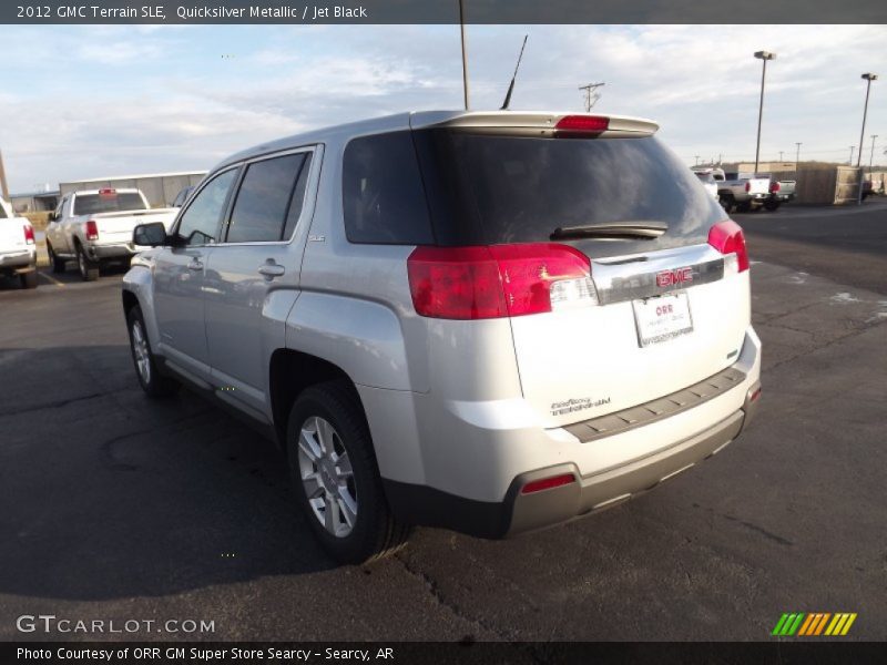 Quicksilver Metallic / Jet Black 2012 GMC Terrain SLE