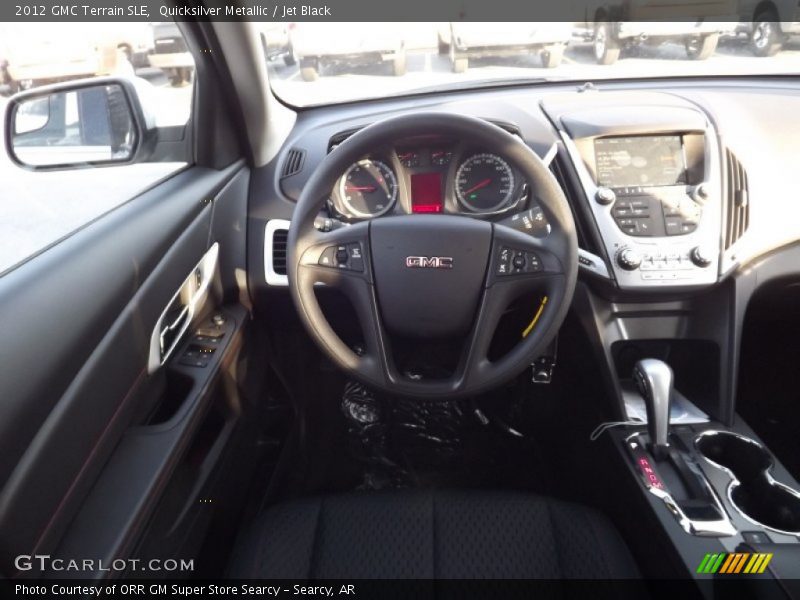 Quicksilver Metallic / Jet Black 2012 GMC Terrain SLE