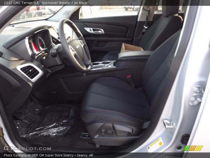 Quicksilver Metallic / Jet Black 2012 GMC Terrain SLE