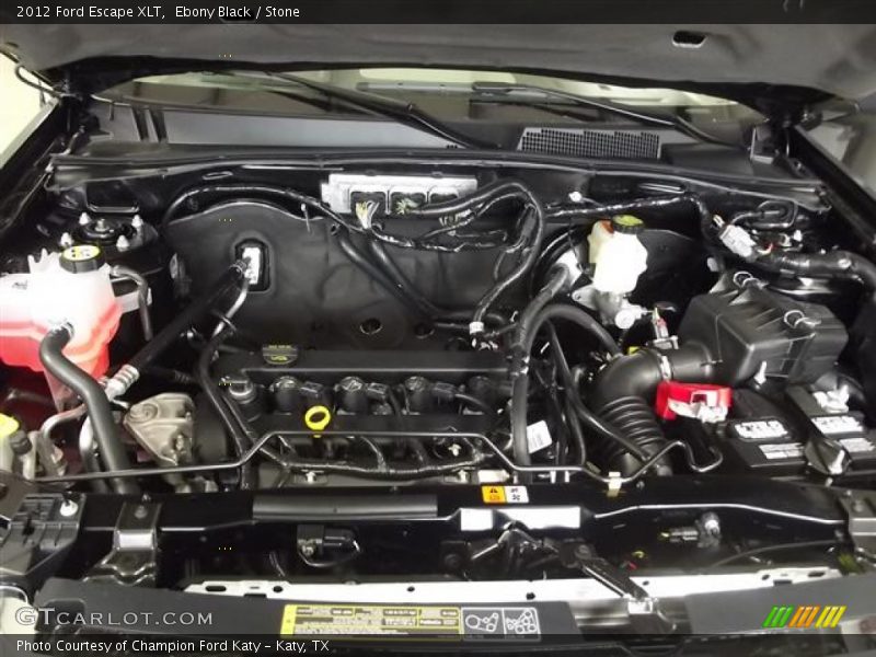 Ebony Black / Stone 2012 Ford Escape XLT
