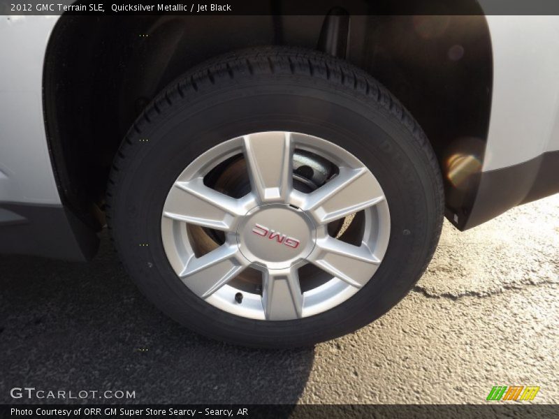 Quicksilver Metallic / Jet Black 2012 GMC Terrain SLE