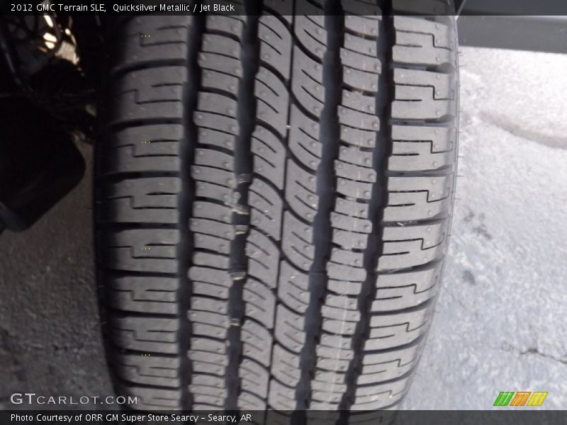 Quicksilver Metallic / Jet Black 2012 GMC Terrain SLE