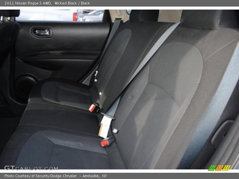 Wicked Black / Black 2011 Nissan Rogue S AWD