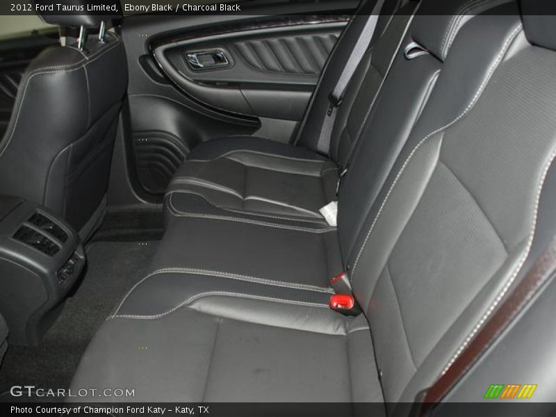 Ebony Black / Charcoal Black 2012 Ford Taurus Limited