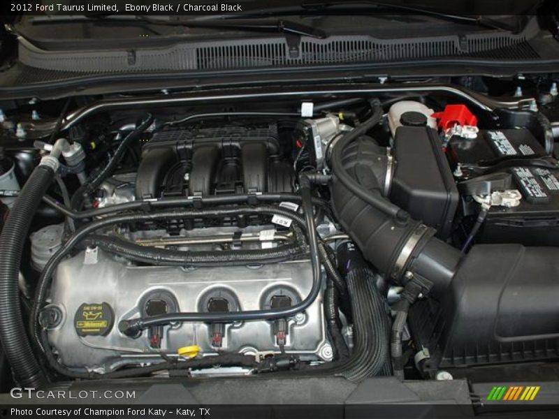 Ebony Black / Charcoal Black 2012 Ford Taurus Limited