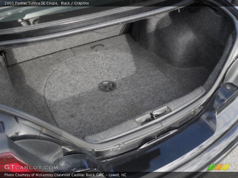 Black / Graphite 2001 Pontiac Sunfire SE Coupe