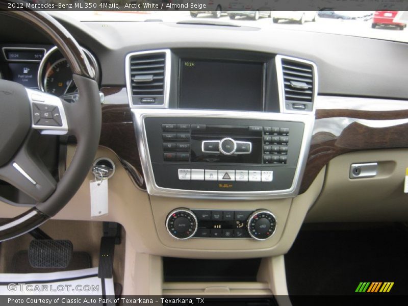 Arctic White / Almond Beige 2012 Mercedes-Benz ML 350 4Matic