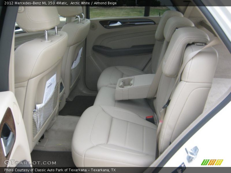 Arctic White / Almond Beige 2012 Mercedes-Benz ML 350 4Matic
