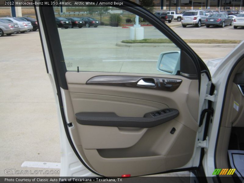 Arctic White / Almond Beige 2012 Mercedes-Benz ML 350 4Matic