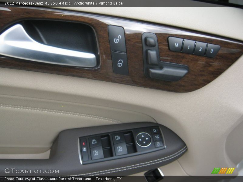 Arctic White / Almond Beige 2012 Mercedes-Benz ML 350 4Matic