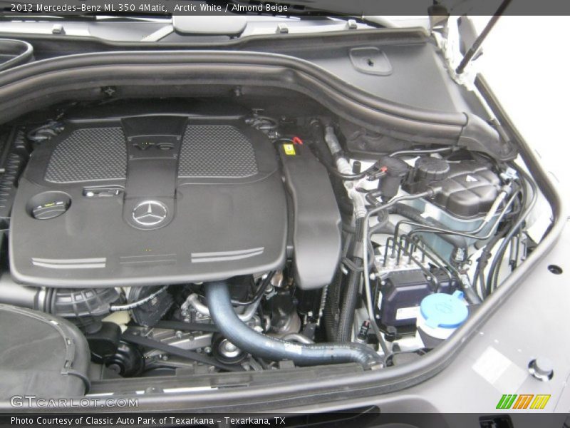 Arctic White / Almond Beige 2012 Mercedes-Benz ML 350 4Matic