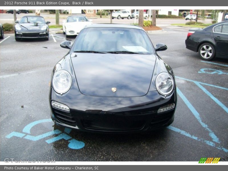 Black / Black 2012 Porsche 911 Black Edition Coupe