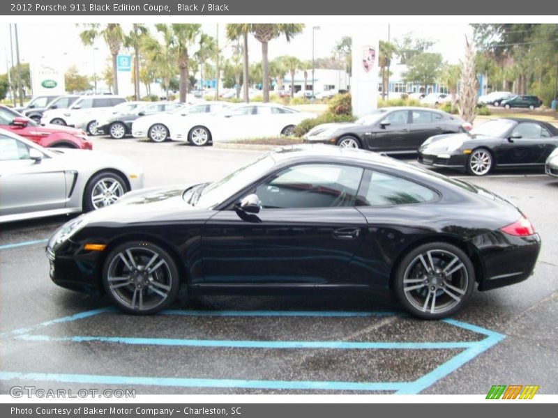 Black / Black 2012 Porsche 911 Black Edition Coupe