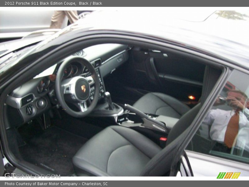 Black / Black 2012 Porsche 911 Black Edition Coupe