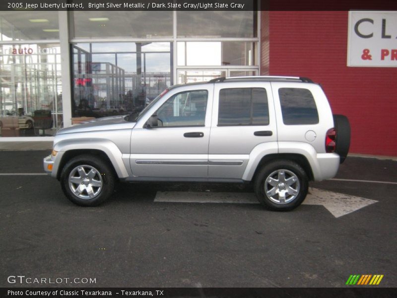 Bright Silver Metallic / Dark Slate Gray/Light Slate Gray 2005 Jeep Liberty Limited