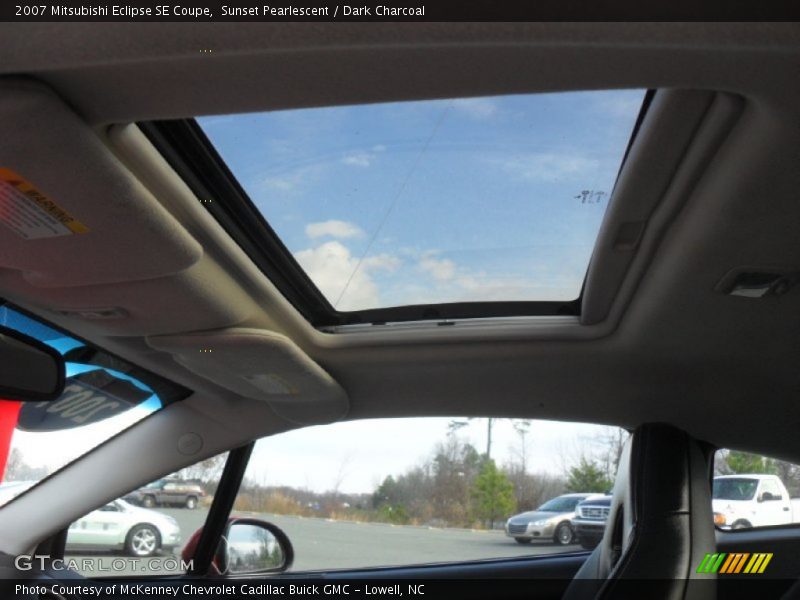 Sunset Pearlescent / Dark Charcoal 2007 Mitsubishi Eclipse SE Coupe