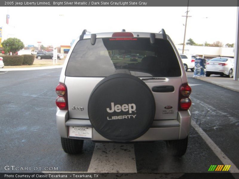 Bright Silver Metallic / Dark Slate Gray/Light Slate Gray 2005 Jeep Liberty Limited