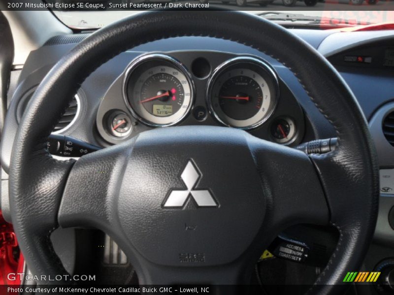Sunset Pearlescent / Dark Charcoal 2007 Mitsubishi Eclipse SE Coupe