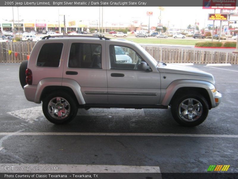 Bright Silver Metallic / Dark Slate Gray/Light Slate Gray 2005 Jeep Liberty Limited