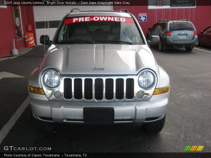Bright Silver Metallic / Dark Slate Gray/Light Slate Gray 2005 Jeep Liberty Limited