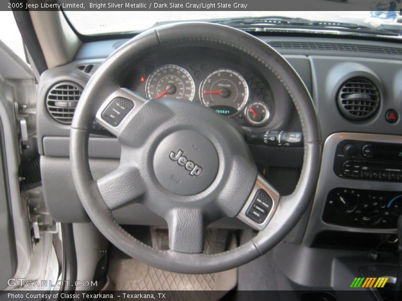 Bright Silver Metallic / Dark Slate Gray/Light Slate Gray 2005 Jeep Liberty Limited