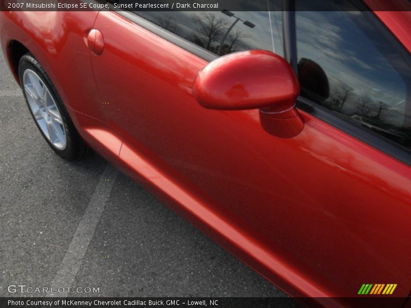 Sunset Pearlescent / Dark Charcoal 2007 Mitsubishi Eclipse SE Coupe