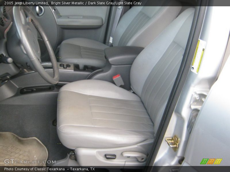 Bright Silver Metallic / Dark Slate Gray/Light Slate Gray 2005 Jeep Liberty Limited