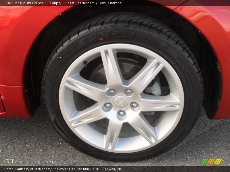 Sunset Pearlescent / Dark Charcoal 2007 Mitsubishi Eclipse SE Coupe